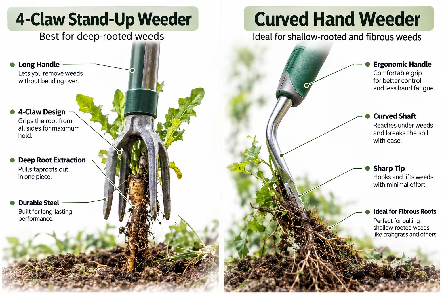 Best Weed Removal Tools for Standing Up (Save Your Back)
